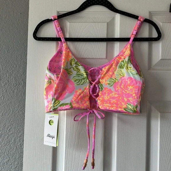 Maaji reversible lace up back bikini top - Picture 5 of 10